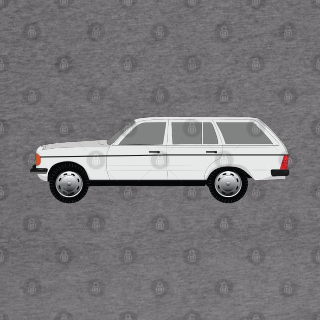 Mercedes W123 Wagon by kindacoolbutnotreally